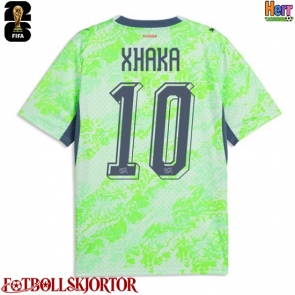 Schweiz Granit Xhaka #10 Bortatröja VM 2026 Kortärmad